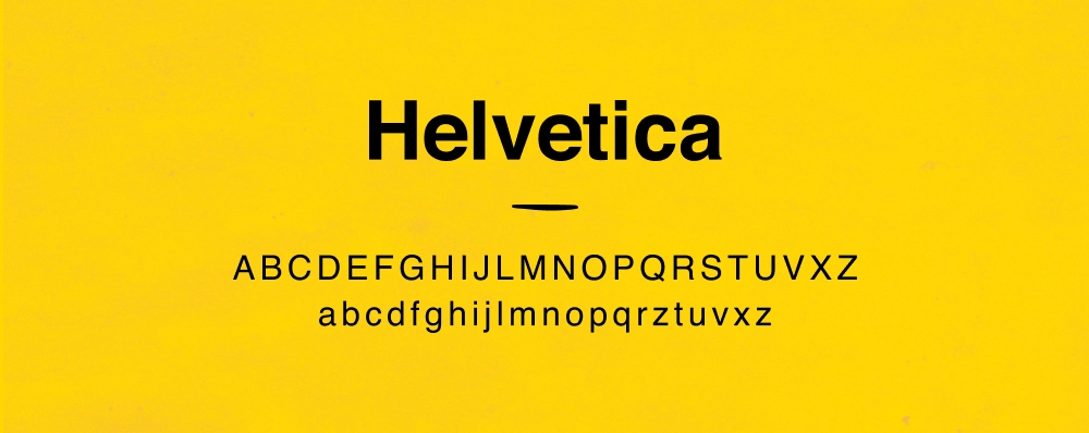 Imagem da fonte Helvetica